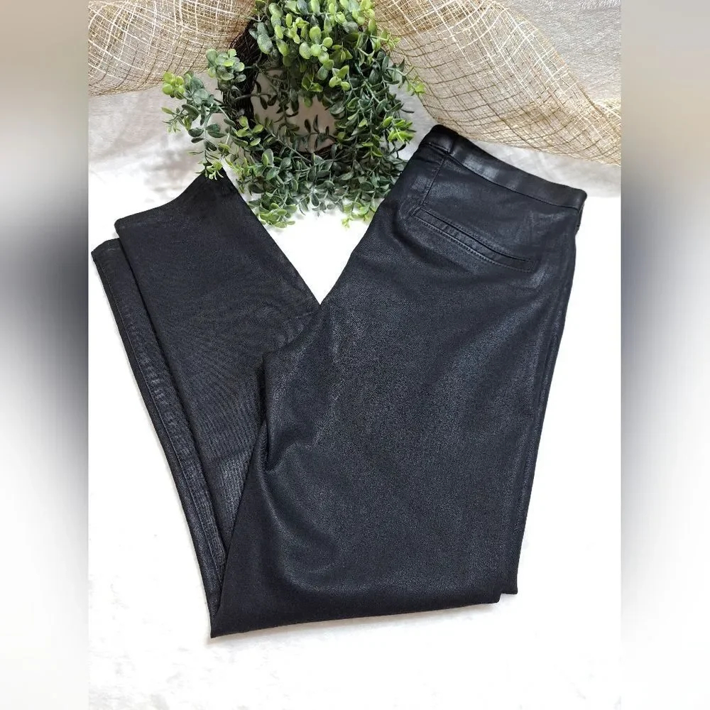 NWOT Helmut Lang Coated Capri